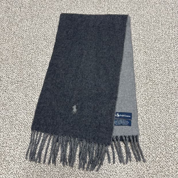 [택포,램스울80] 폴로 랄프로렌 이태리 머플러 목도리 [A+]
