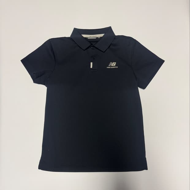 여성 뉴발란스 22년도 기능성 반팔 폴로 티셔츠 S 블랙
