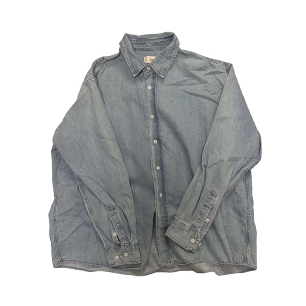 빈티지 오버핏 데님 셔츠