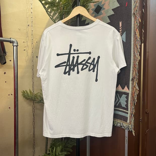 스투시 베이직 로고 반팔티 #csz915