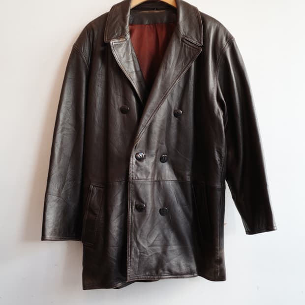 Japan brand 램스킨 더블 가죽자켓