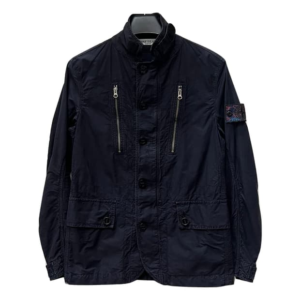 스톤아일랜드 가먼트다잉 코튼 오버 셔츠 자켓 S