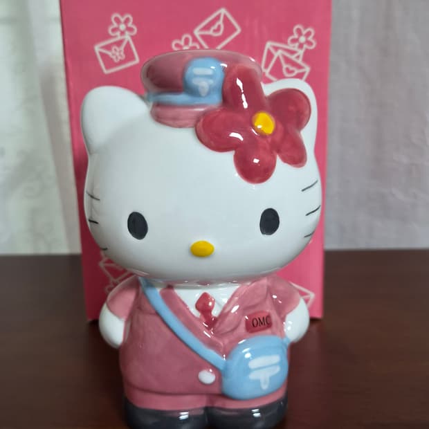 03년 고전 헬로키티 우체국 콜라보 저금통