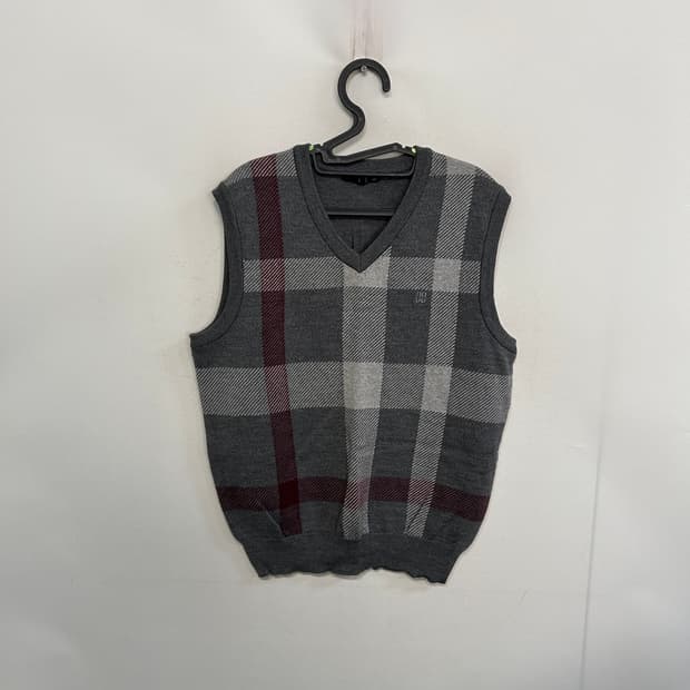 닥스 남성 울 니트조끼 100