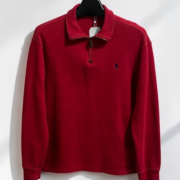 폴로 랄프로렌 하프집업 카라 스웻셔츠