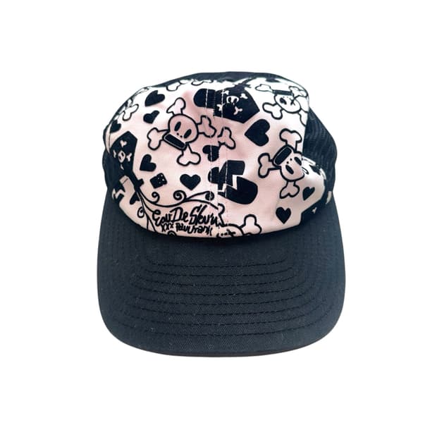 skeleton black cap 
