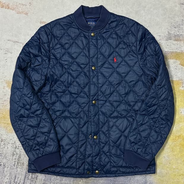 폴로랄프로렌 네이비 퀄팅점퍼 XL