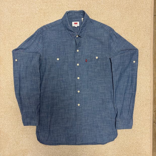 S) 리바이스 샴브레이 셔츠