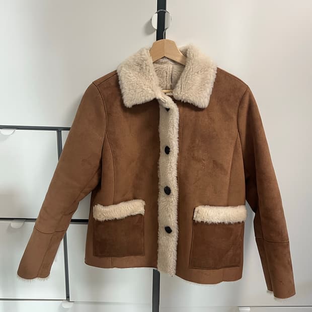 Sperone 스페로네 브라운 스웨이드 무스탕