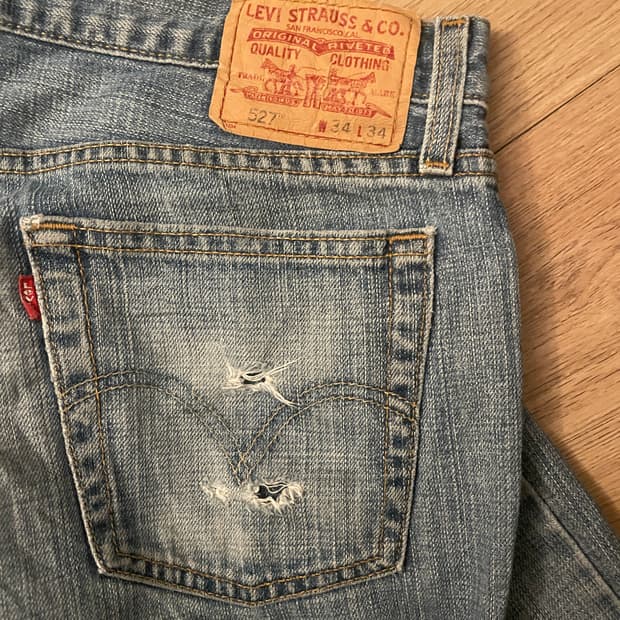 리바이스 527 부츠컷
