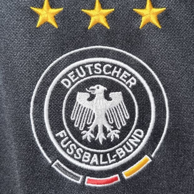 남성 빈티지 아디다스 00's 독일 국대 트랙탑 져지 저지 축구복