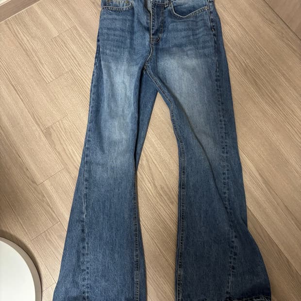 [S] 주앙옴므 트위스트 플레어핏 데님 팬츠 청바지