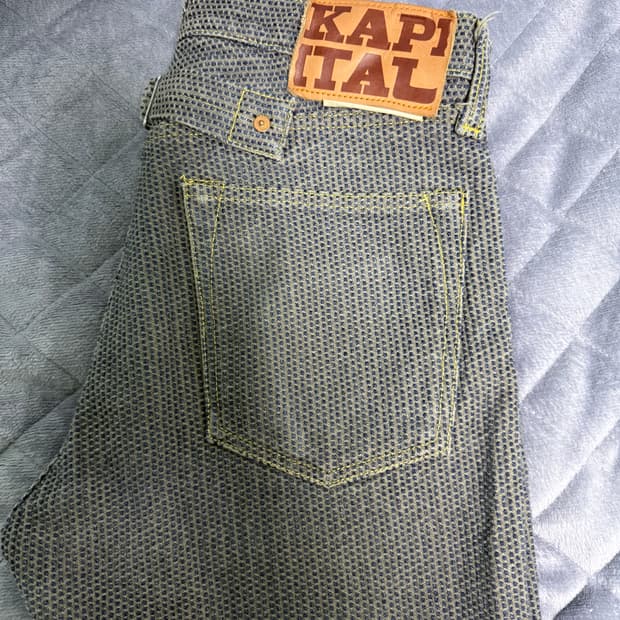 [32] 캐피탈 센츄리 데님 팬츠 no7