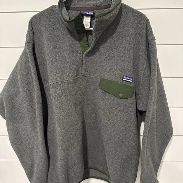 90s 파타고니아 신칠라 스냅-티 플리스 풀오버