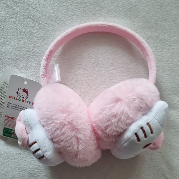 헬로키티 갸루 귀마개