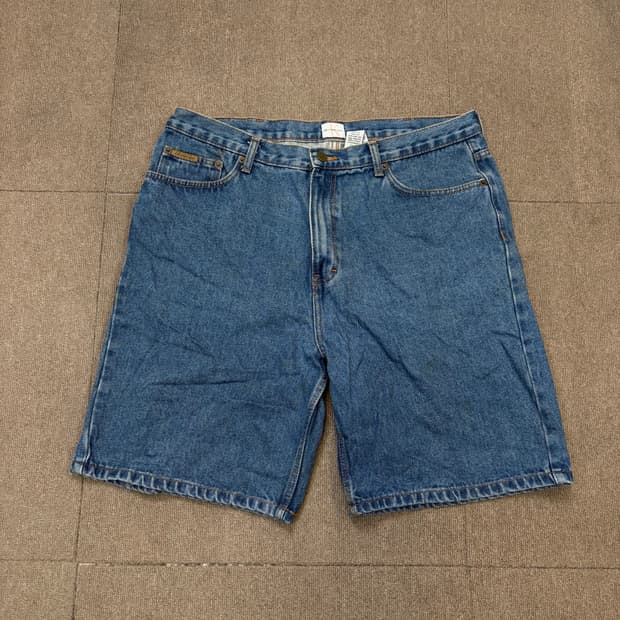 90s 캘빈클라인 빈티지 버뮤다 데님 하프팬츠 