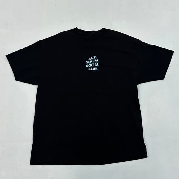 안티소셜 아이스 티셔츠 블랙