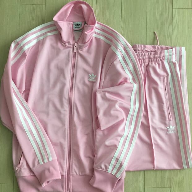 아디다스 핑크 져지 세트 트랙탑 트랙팬츠 희귀 핀터깔 쿨핑크 딸기우유