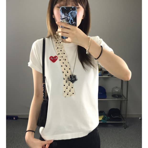 꼼데가르송 반팔