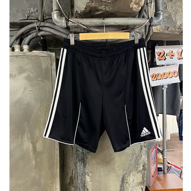 아디다스 하프 팬츠 블랙 105 #csz4070