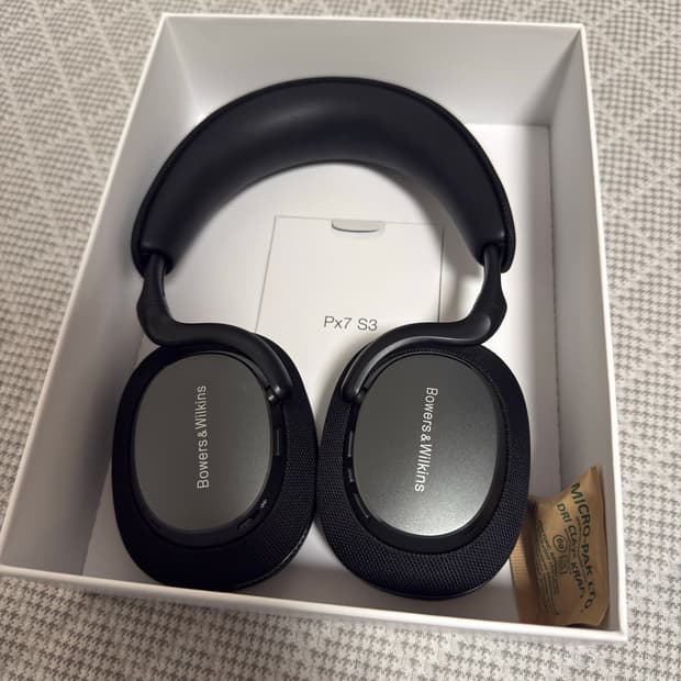Bowers & Wilkins Px7 S3 블랙 풀박