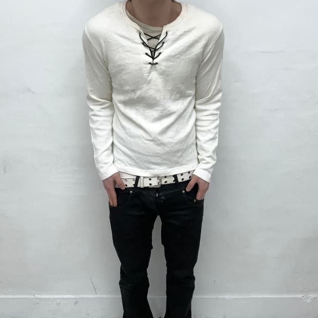 Louis Chavlon lace long sleeves