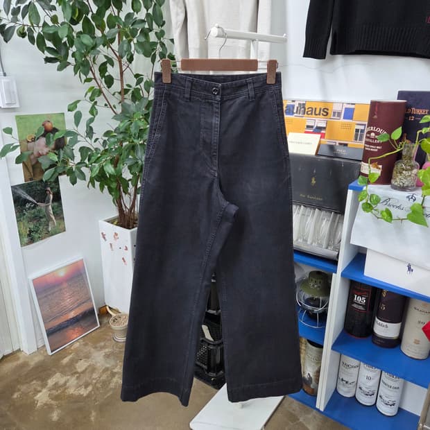 마가렛호웰 우먼 와이드 데님팬츠 S