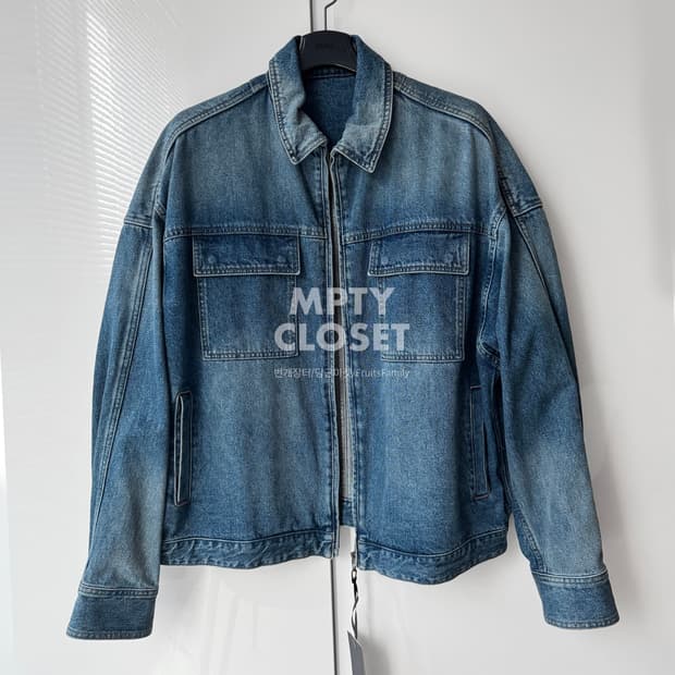 [48] 준지 juun.j 더블포켓 집업 데님자켓