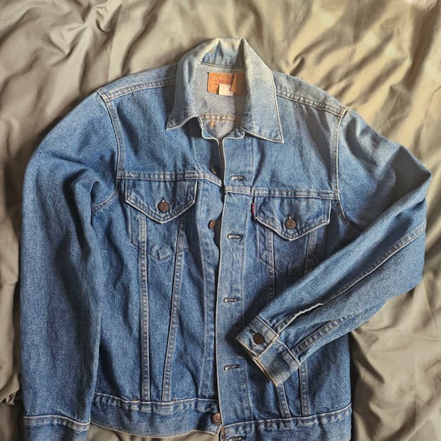 80s 리바이스 70505 데님 자켓