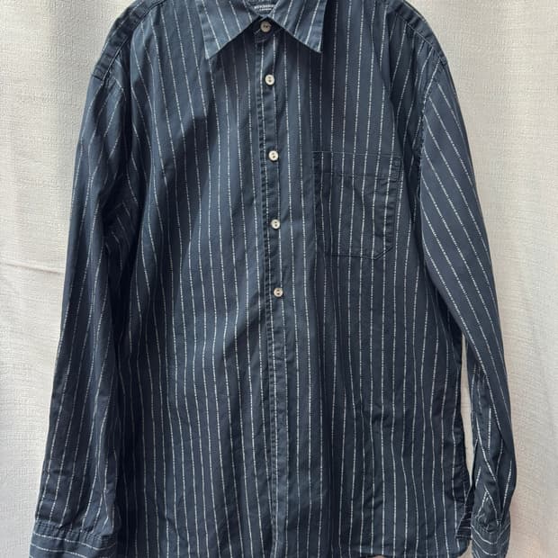 버버리 스트라이프 로고패턴 셔츠 L(L~XL)