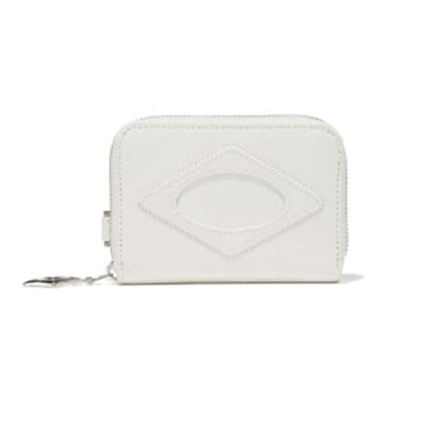 미스치프 롬버스 지갑 화이트