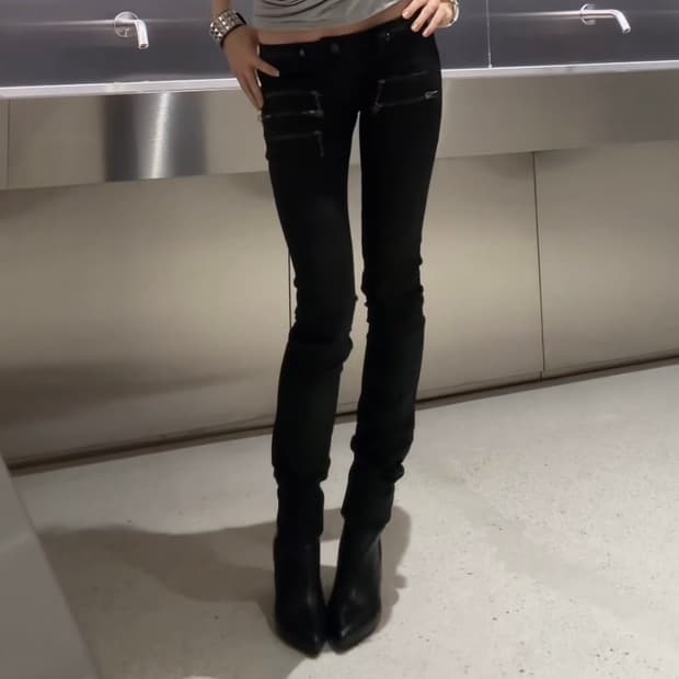 마이클코어스 앵클 부츠힐