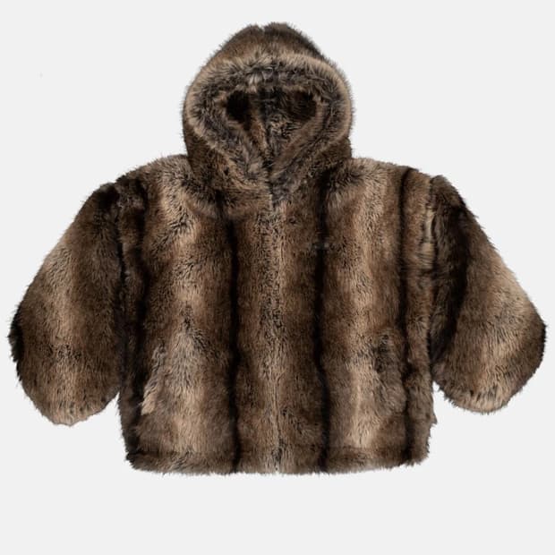 Cold Culture 콜드 컬쳐 퍼 후드 자켓 L