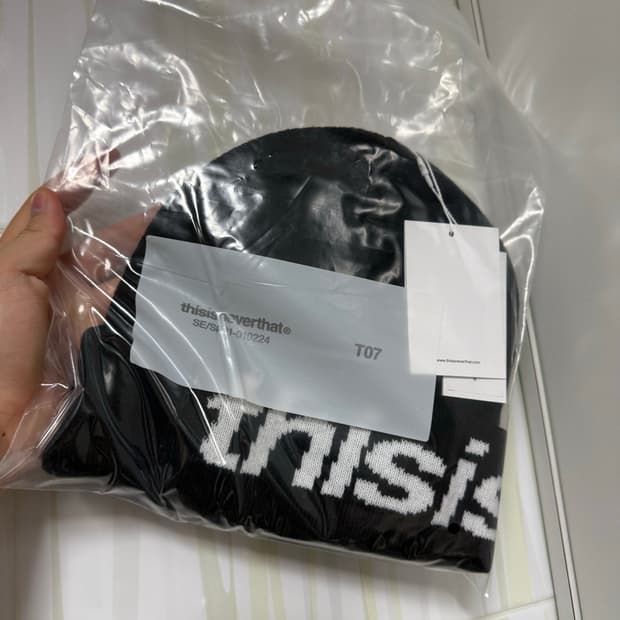 디스이즈네버댓 비니 새상품 판매