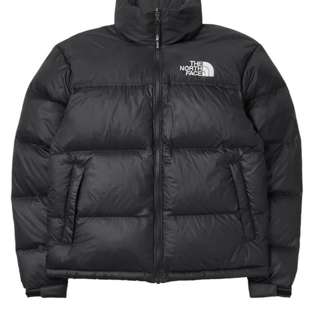노스페이스 1996패딩 눕시 블랙