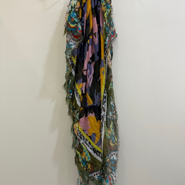 쟈딕앤볼테르 카모츨라주 스카프 정품