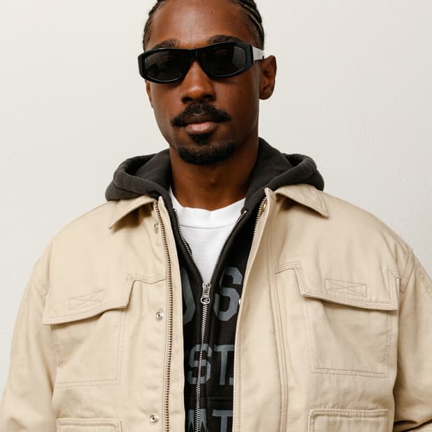 stussy 스투시 LANDON 랜든 선글라스 블랙