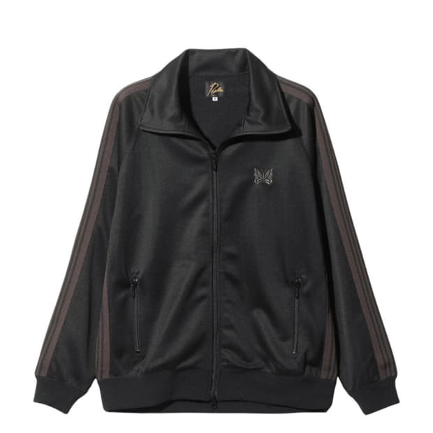 니들스 트랙자켓 블랙다크브라운 XL