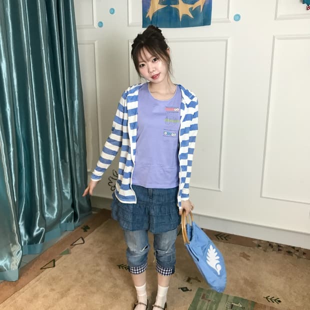 발랄하고 귀여운•!! 동화 속 장난꾸러기 소녀 같은 빈티지 코디셋🤡