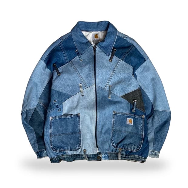 칼하트 빈티지 청자켓