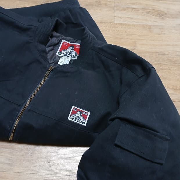 BEN Davis 밴데이비스 워크웨어 튼튼한 봄버 누빔 항공점퍼 마원