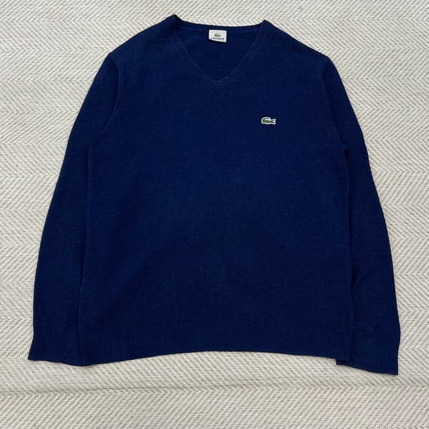 라코스테 브이넥 니트 r3058 