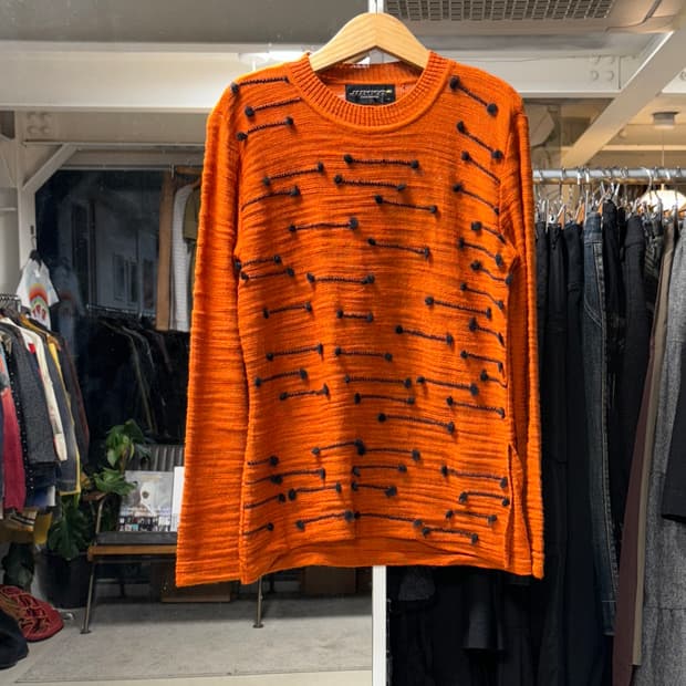 준코 시마다 울 니트