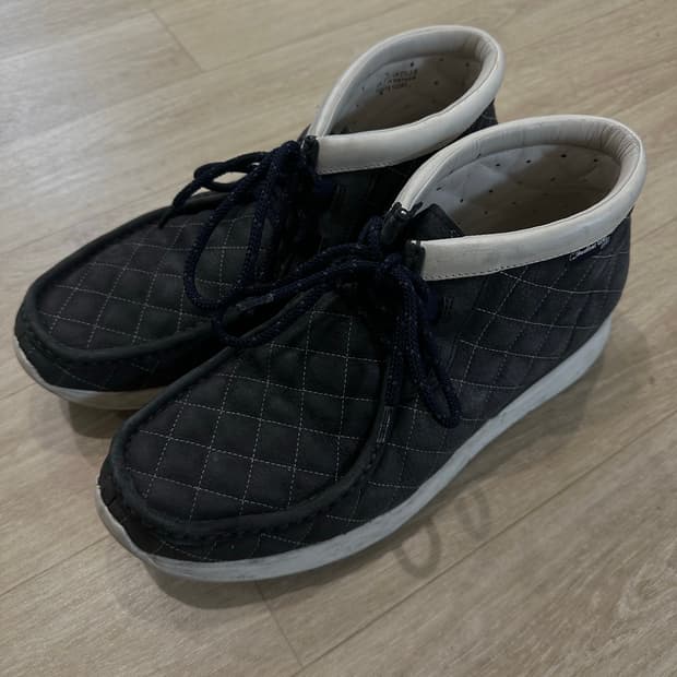 Clarks heather grey wall  vibram