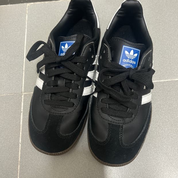 아디다스 삼바 블랙 