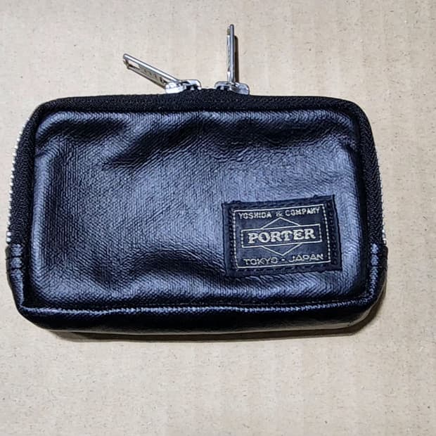 요시다포터 프리스타일 멀티코인 케이스 블랙