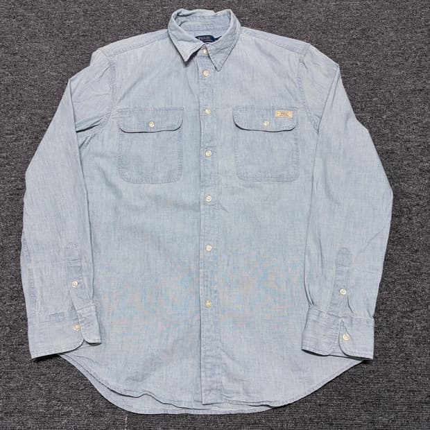 폴로 랄프로렌 성조기 샴브레이 셔츠