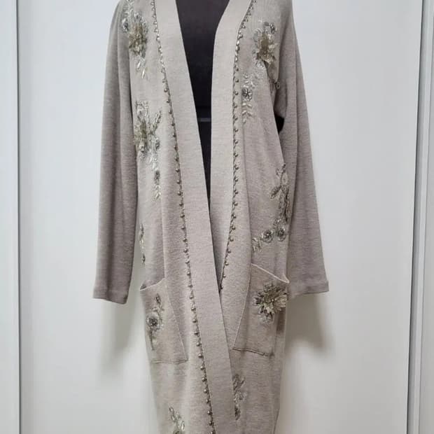 오스카 드 라 렌타 고가 롱 가디건 OSCAR DE LA RENTA