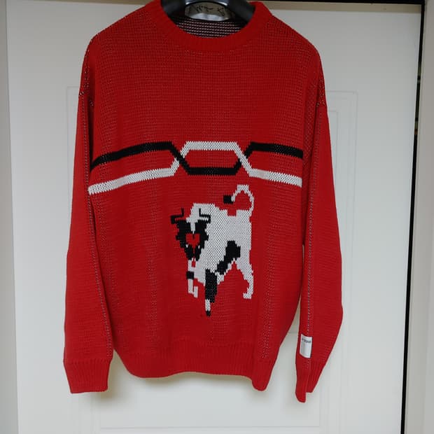 마틴로즈 황소 오버사이즈 니트 팝니다