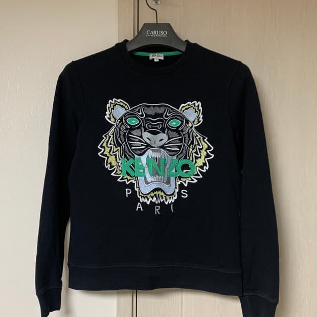 겐조 맨투맨 블랙